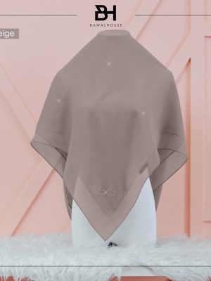 Grant beige bawal ribbon