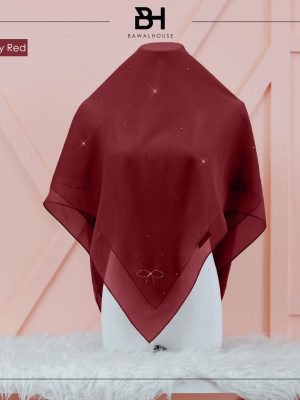 mahogany red (bawal ribbon)