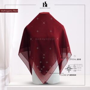 mahogany red