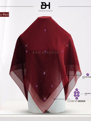mahogany red